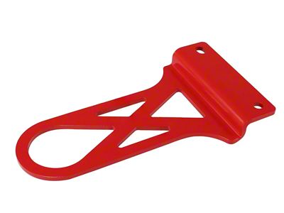 AFE Control PFADT Series Rear Tow Hook; Red (97-04 Corvette C5)