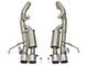 AFE MACH Force-XP 3 to 2.50-Inch Axle-Back Exhaust System with Polished Tips (14-19 Corvette C7 w/ AFM Valves, Excluding Z06 & ZR1)