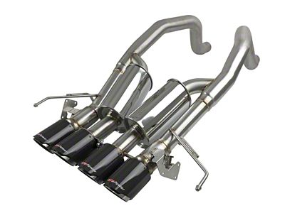 AFE MACH Force-XP Axle-Back Exhaust System with Carbon Fiber Tips (15-19 Corvette C7 Z06)