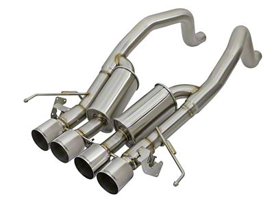 AFE MACH Force-XP Axle-Back Exhaust System with Polished Tips (15-19 Corvette C7 Z06)