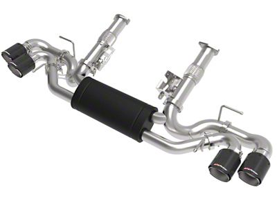 AFE MACH Force-XP Cat-Back Exhaust System with Carbon Fiber Tips (20-25 6.2L Corvette C8 w/o NPP Dual Mode Exhaust)