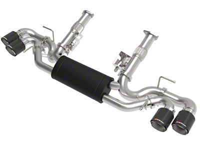 AFE MACH Force-XP Cat-Back Exhaust System with Carbon Fiber Tips (20-24 6.2L Corvette C8 w/o NPP Dual Mode Exhaust)