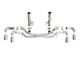 AFE MACH Force-XP Muffler Delete Cat-Back Exhaust System with Polished Tips (20-24 6.2L Corvette C8 w/ NPP Dual Mode Exhaust)