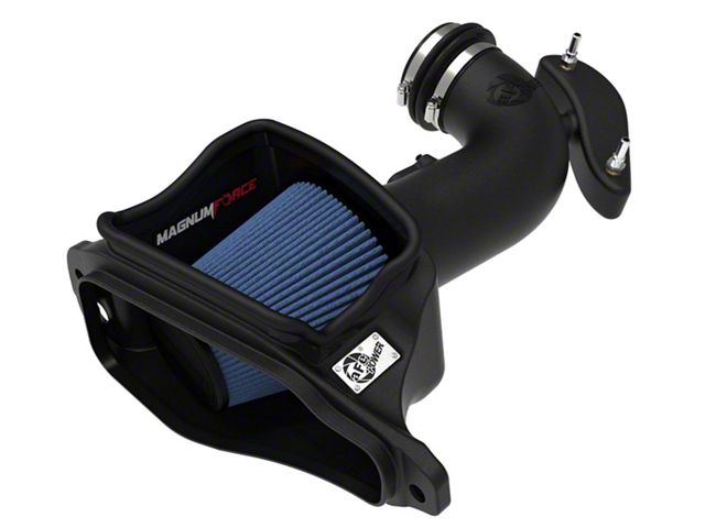 AFE Magnum FORCE Stage-2 Cold Air Intake with Pro 5R Oiled Filter; Matte Gray (14-19 Corvette C7, Excluding Z06 & ZR1)