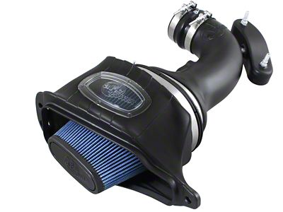 AFE Momentum Cold Air Intake with Pro 5R Oiled Filter; Black (14-19 Corvette C7)
