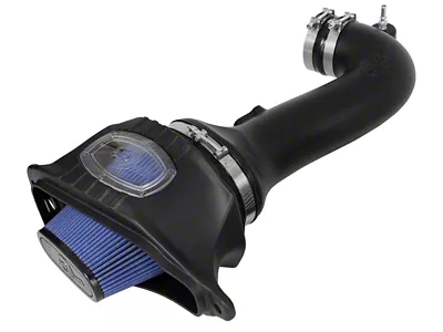 AFE Momentum Cold Air Intake with Pro 5R Oiled Filter; Black (15-19 Corvette C7 Z06)
