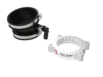 AFE Silver Bullet Throttle Body Spacer (20-25 6.2L Corvette C8)