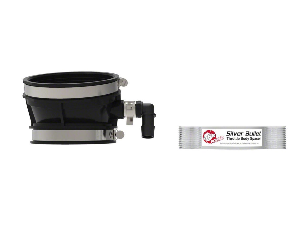 aFe Silver Bullet Throttle Body Spacer 12-15 BMW 328i (F30) L4-2.0L N20/N26