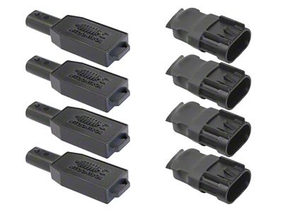 AFE CONTROL Suspension Logic Electronic Shock Delete Module and Ride Height Simulators Kit (14-19 Corvette C7)