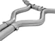 AFE MACH Force-XP 3 Inch Cat-Back Exhaust System w/ Black Tips; Aggressive Tone (15-17 Mustang V6 Fastback)