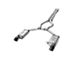 AFE MACH Force-XP 3-Inch Cat-Back Exhaust with X-Pipe; Black Tips (15-17 Mustang GT Fastback)