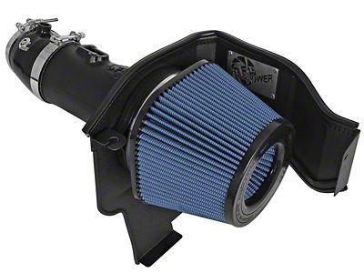 AFE Magnum FORCE Stage-2 Cold Air Intake with Pro 5R Oiled Filter; Black (15-16 Challenger SRT Hellcat)