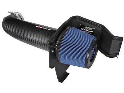 AFE Magnum FORCE Stage-2 Track Series Cold Air Intake with Pro 5R Oiled Filter; Carbon Fiber (11-23 5.7L HEMI Challenger)