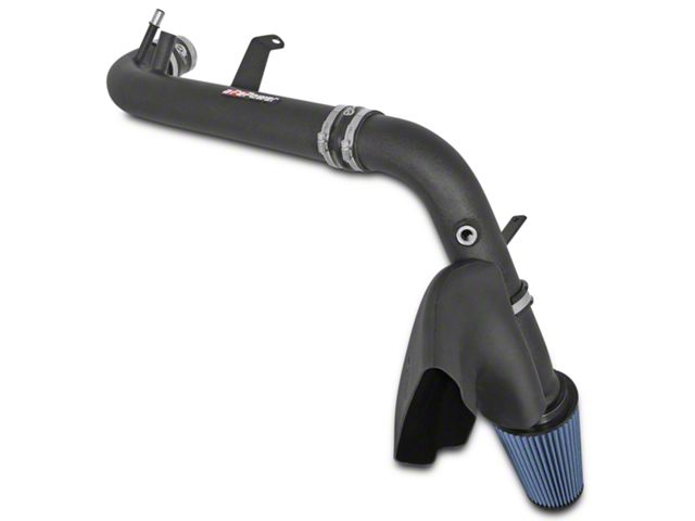 AFE Magnum FORCE Stage-2 Cold Air Intake with Pro 5R Oiled Filter; Black (15-23 Mustang EcoBoost)