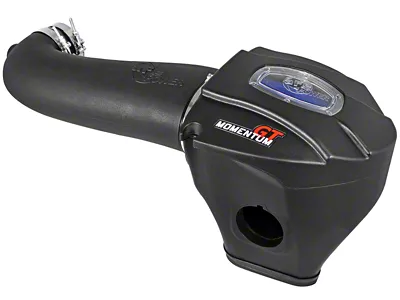 AFE Momentum GT Cold Air Intake with Pro 5R Oiled Filter; Black (11-23 5.7L HEMI Challenger w/o Shaker Hood)