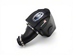 AFE Momentum GT Cold Air Intake with Pro 5R Oiled Filter; Black (11-23 6.4L HEMI Challenger w/o Shaker Hood)