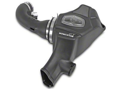 AFE Momentum GT Cold Air Intake with Pro DRY S Filter; Black (15-17 Mustang GT)