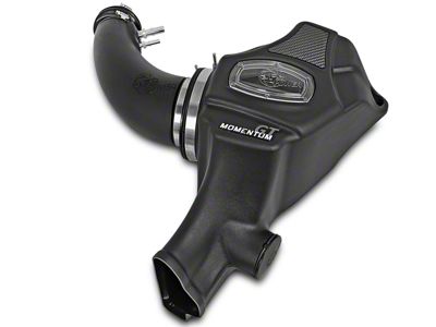 AFE Momentum GT Cold Air Intake with Pro DRY S Filter; Black (15-17 Mustang V6)