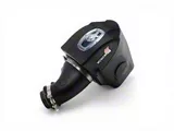 AFE Momentum GT Cold Air Intake with Pro DRY S Filter; Black (11-23 6.4L HEMI Challenger w/o Shaker Hood)
