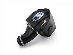 AFE Momentum GT Cold Air Intake with Pro DRY S Filter; Black (11-23 6.4L HEMI Challenger w/o Shaker Hood)