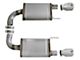 AFE MACH Force-XP 2.50-Inch Axle-Back Exhaust System with Polished Tips (15-17 Mustang GT)