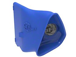 AFE Magnum FORCE Dynamic Air Scoop; Blue (15-23 Mustang GT, EcoBoost, V6)