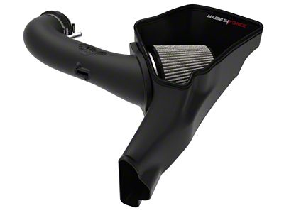 AFE Magnum FORCE Stage-2 Cold Air Intake with Pro DRY S Filter; Black (18-23 Mustang GT)