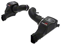 AFE Momentum GT Cold Air Intake with Pro 5R Oiled Filter; Black (24-26 Mustang GT, Dark Horse)