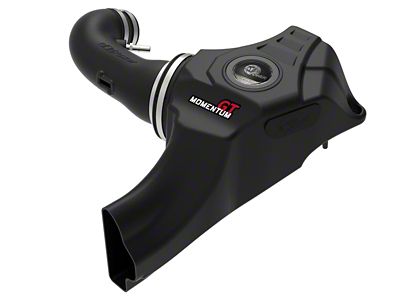 AFE Momentum GT Cold Air Intake with Pro DRY S Filter; Black (18-23 Mustang GT)