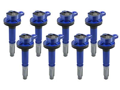 AFE SCORCHER High-Performance Ignition Coil; 8-Pack (11-Early 16 Mustang GT)