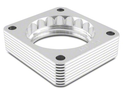 AFE Silver Bullet Throttle Body Spacer (05-10 Mustang V6)