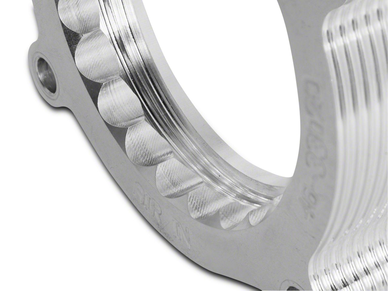 AFE Silver Bullet Throttle Body Spacer 2014-2023 GM Silverado / Sierra 1500 / 2015-2023 Suburban / Yukon / XL / Escalade V8 5.3L main image 1