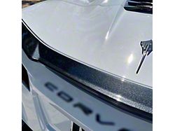 Air Design Rear Spoiler; Carbon Flash Metallic (20-25 Corvette C8)
