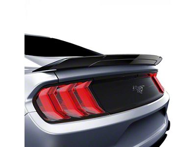 Air Design High Profile Rear Spoiler; Satin Black (15-23 Mustang Fastback)