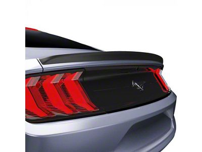 Air Design Low Profile Rear Spoiler; Satin Black (15-23 Mustang Fastback)