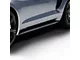 Air Design Side Skirts; Satin Black (15-23 Mustang GT, EcoBoost, V6)
