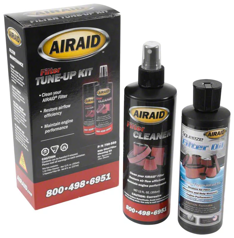 Airaid Mustang Air Filter Cleaning Renew Kit for Red Oiled Air Filters AIR790550 Free Shipping