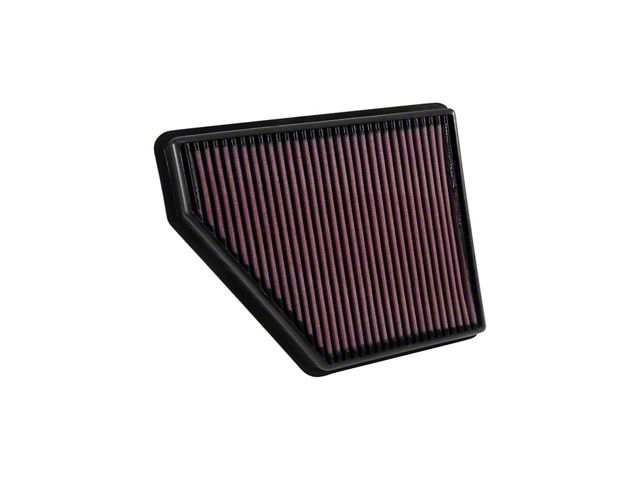 Airaid Direct Fit Replacement Air Filter; Red SynthaFlow Oiled Filter (10-15 6.2L, V6 Camaro)