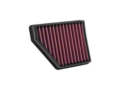 Airaid Direct Fit Replacement Air Filter; Red SynthaMax Dry Filter (10-15 6.2L, V6 Camaro)