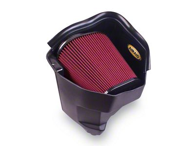 Airaid Cold Air Dam Intake with Red SynthaFlow Oiled Filter (11-23 6.4L HEMI Challenger w/o Shaker Hood)
