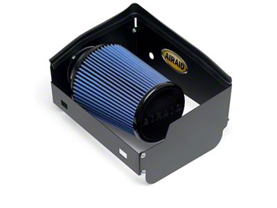 Airaid QuickFit Air Dam with Blue SynthaMax Dry Filter (06-08 5.7L HEMI Charger)
