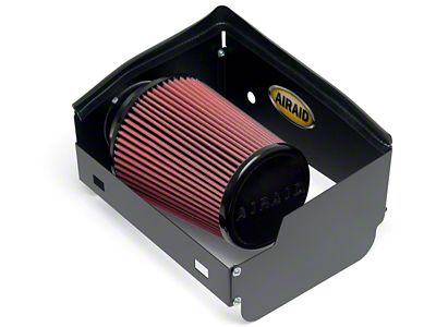 Airaid QuickFit Air Dam with Red SynthaFlow Oiled Filter (06-08 5.7L HEMI Charger)