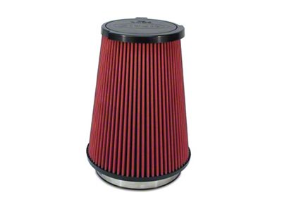 Airaid Direct Fit Replacement Air Filter; Red SynthaMax Dry Filter (10-14 Mustang GT500)