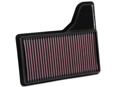 Airaid Direct Fit Replacement Air Filter; Red SynthaFlow Oiled Filter (15-23 Mustang GT, EcoBoost, V6)