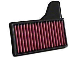 Airaid Direct Fit Replacement Air Filter; Red SynthaMax Dry Filter (15-23 Mustang GT, EcoBoost, V6)