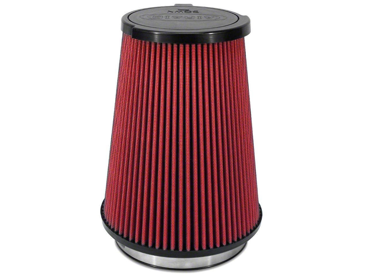 Airaid Mustang Direct Fit Replacement Air Filter; Red SynthaFlow Oiled