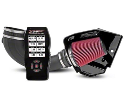 Airaid Race Cold Air Intake and BAMA X4/SF4 Power Flash Tuner (2010 Mustang GT)
