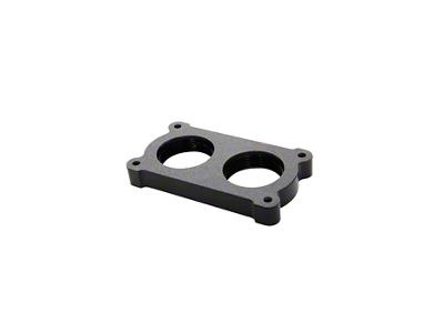 Airaid PowerAid Throttle Body Spacer; Black (05-09 Mustang GT)