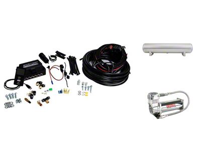 Air Lift Performance 3P Air Management System; 1/4-Inch Lines (94-23 Mustang)