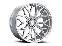 AL13 Wheels FR80 Diamond Silver Wheel; Rear Only; 21x12; 7mm Offset (23-26 Corvette C8 E-Ray, Z06)